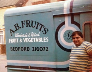 Old picture of van and Antonio from AB Fruits