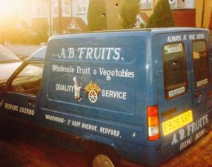 Old AB Fruits Van
